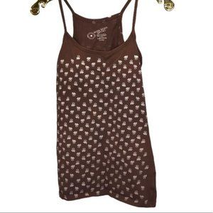 Miss Zero Sport Skull & Crossbones Tank Sz XL